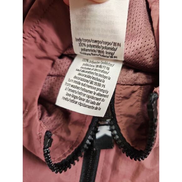 Victorias Secret Pink Jacket Womens XS Color Block Wind Breaker Full Zip Hooded - Picture 5 of 7